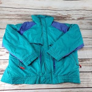 Vintage Steep Slopes Ski Snow Jacket 80s 90s